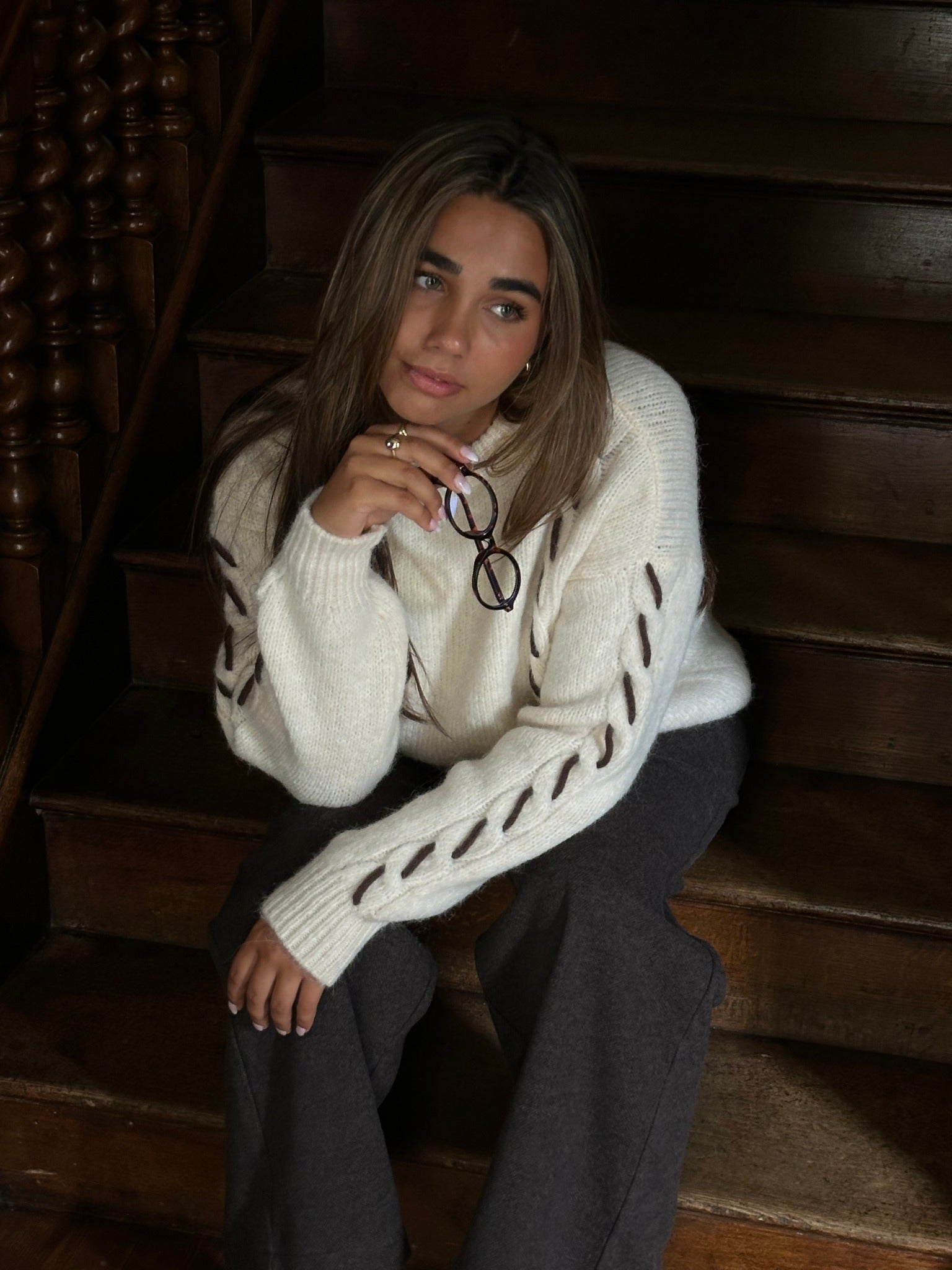 VMILINA Pullover - Birch
